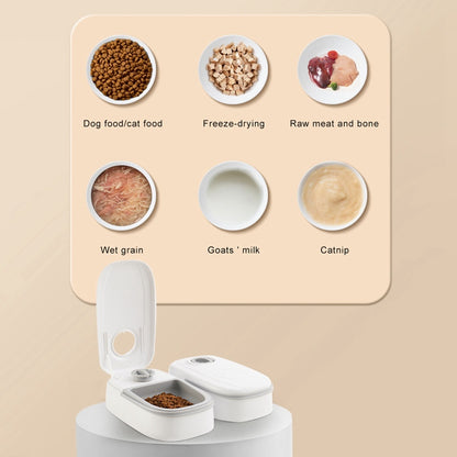 Automatic Pet Feeder /Smart Food Dispenser For Cats, Dogs /Timer Stainless Steel Bowl Auto Dog Cat Pet Feeding Pets Supplies