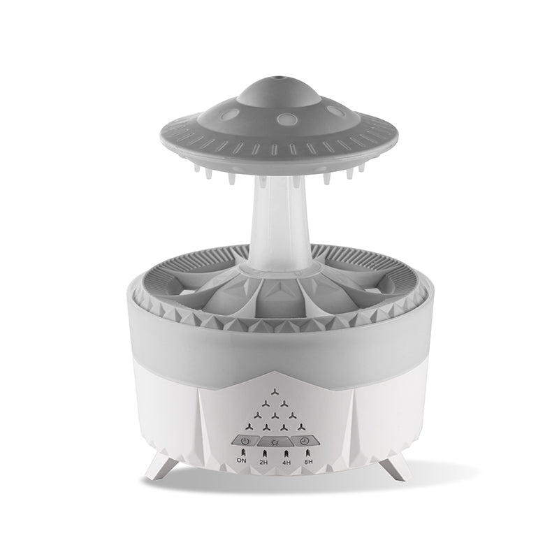 ZenCloud - New 3 In 1 Rain Cloud UFO Humidifier Zen Oil Diffuser - Jeffaro