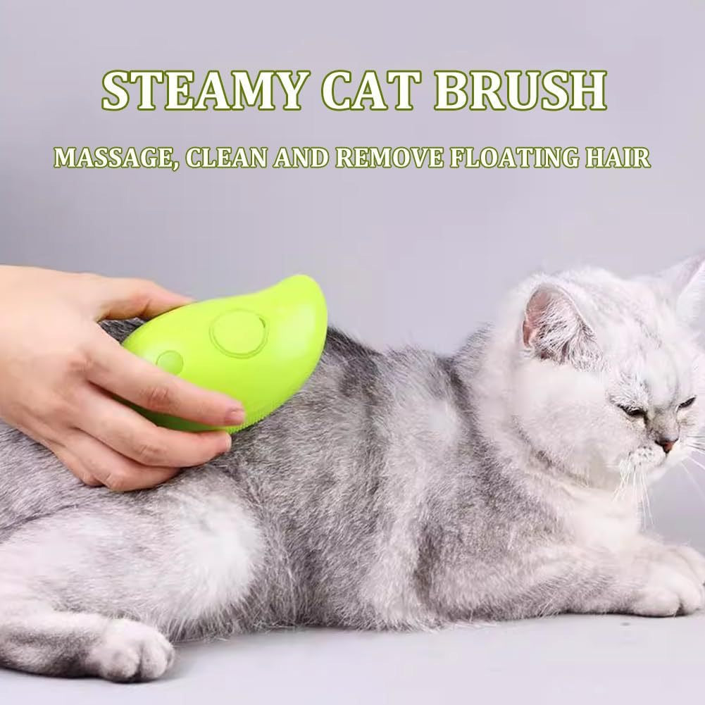 SteamGroom - Steamy Cat Brush - Jeffaro