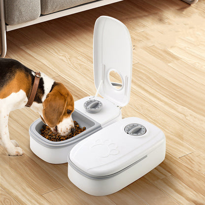 Automatic Pet Feeder /Smart Food Dispenser For Cats, Dogs /Timer Stainless Steel Bowl Auto Dog Cat Pet Feeding Pets Supplies